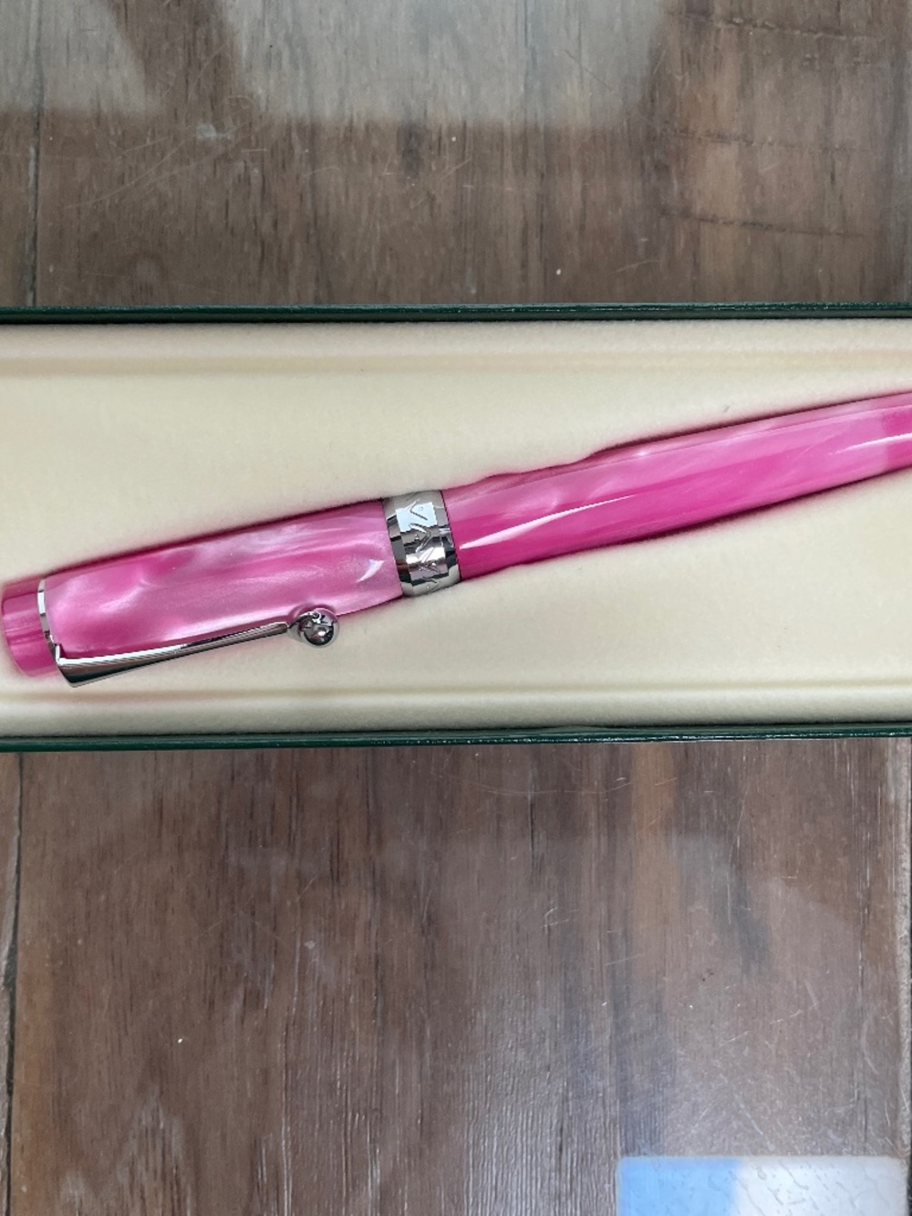 Luxury Pink Swirl Pen